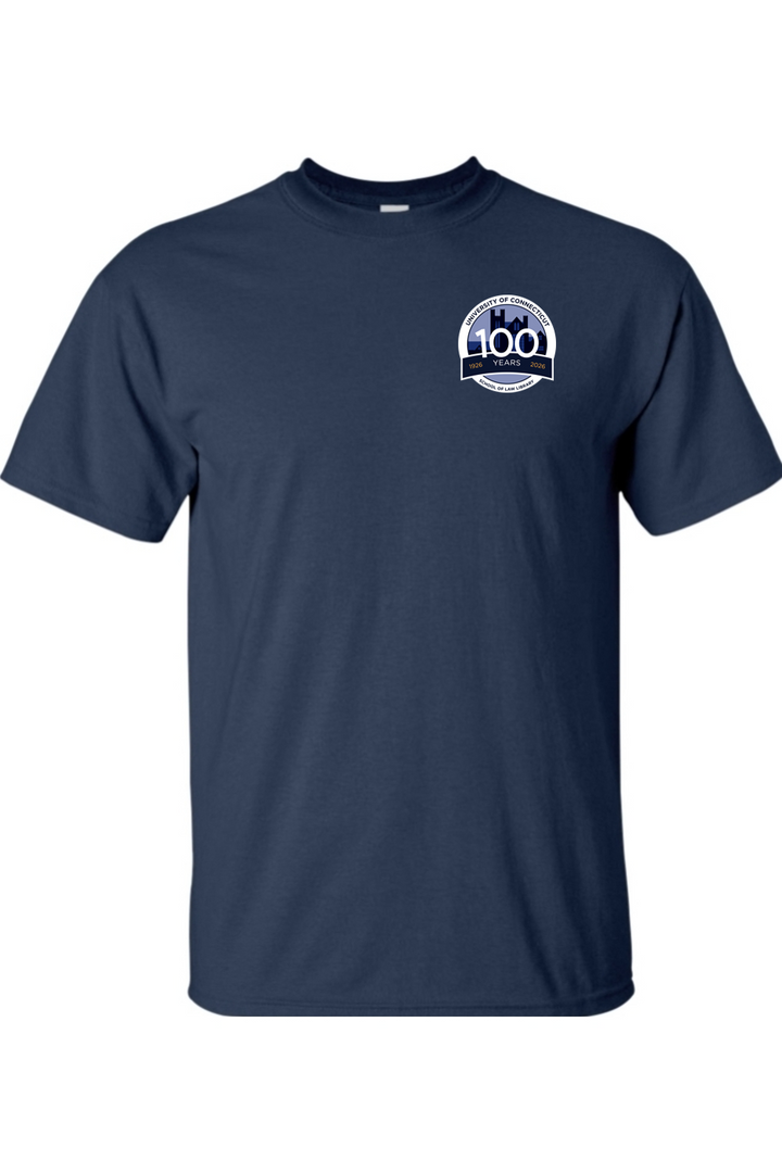 UConn School of Law Library cotton t-shirt