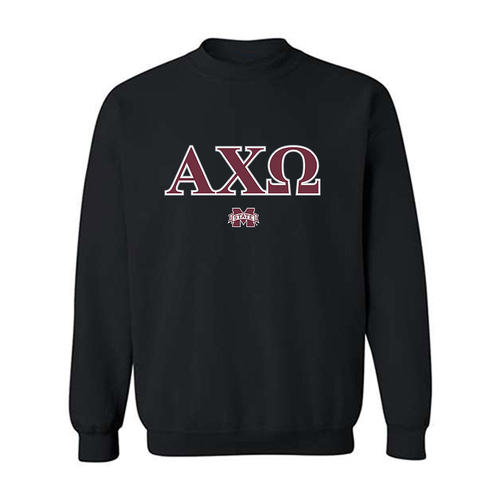 Mississippi State - Alpha Chi Omega : - Crewneck Sweatshirt-0