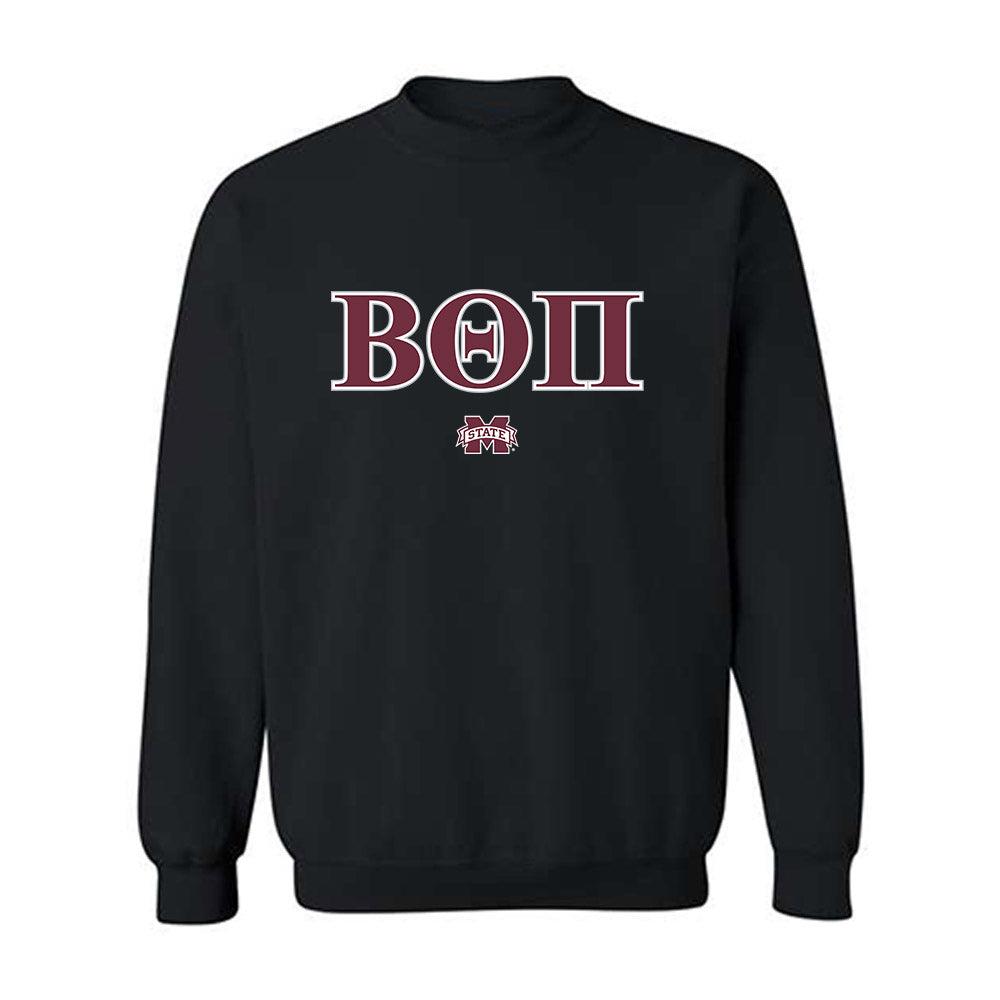 Mississippi State - Beta Theta Pi : - Crewneck Sweatshirt-0