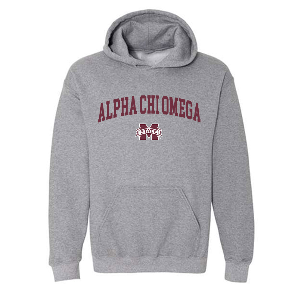 Mississippi State - Alpha Chi Omega : - Hooded Sweatshirt-0