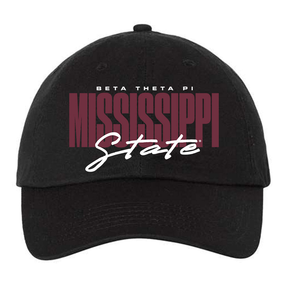 Mississippi State - Beta Theta Pi : - Dad Hat-0