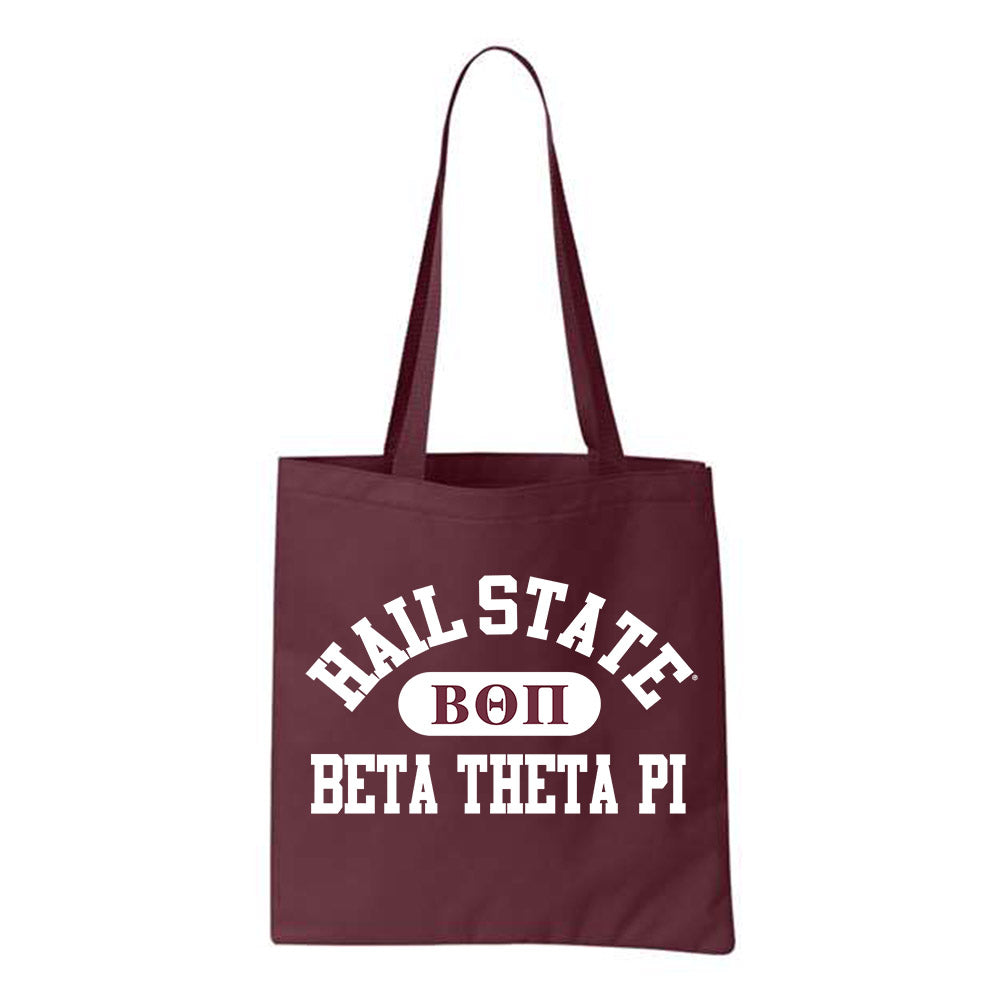 Mississippi State - Beta Theta Pi : - Recycled Basic Tote-0