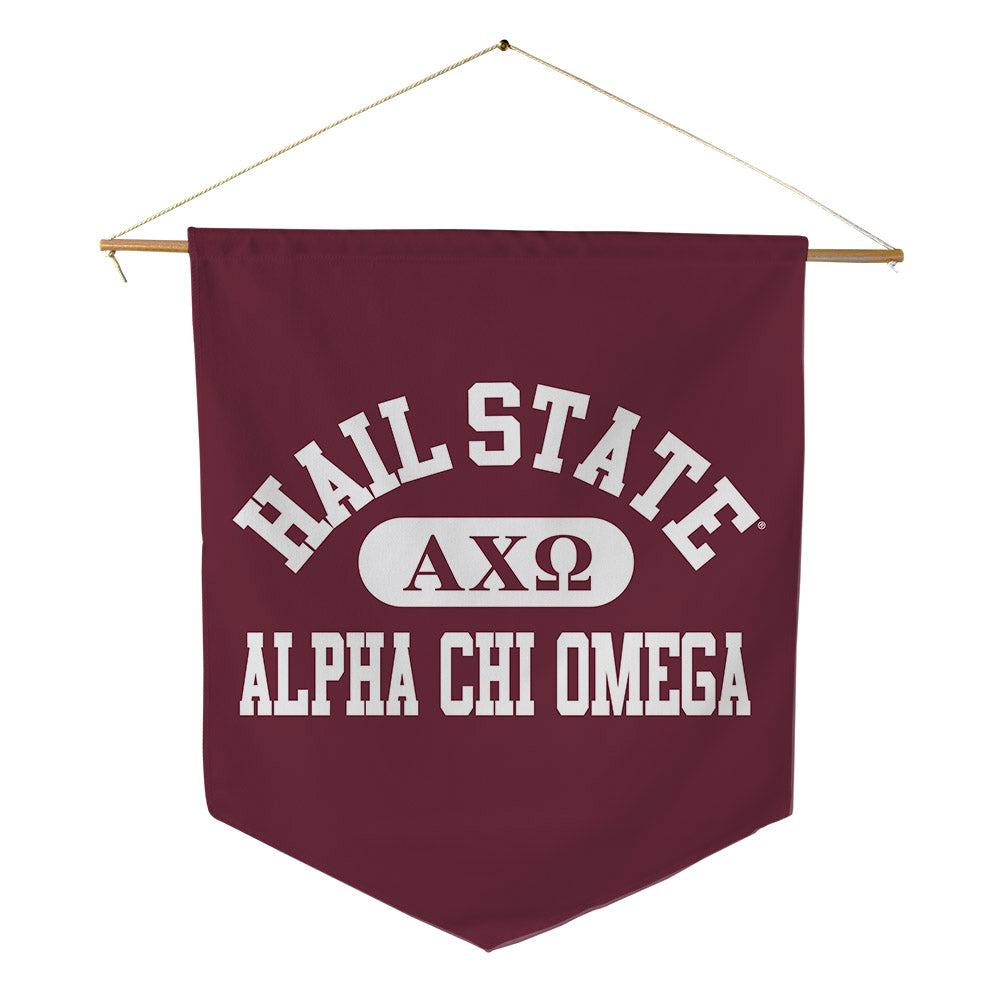 Mississippi State - Alpha Chi Omega : - Pennant - 18" x 21"-0