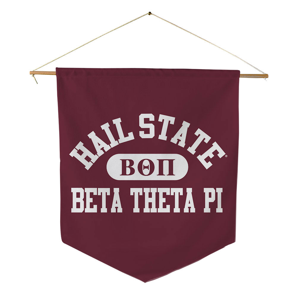 Mississippi State - Beta Theta Pi : - Pennant - 18" x 21"-0