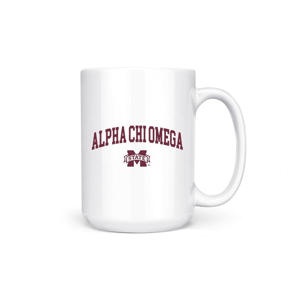 Mississippi State - Alpha Chi Omega : - Coffee Mug-0