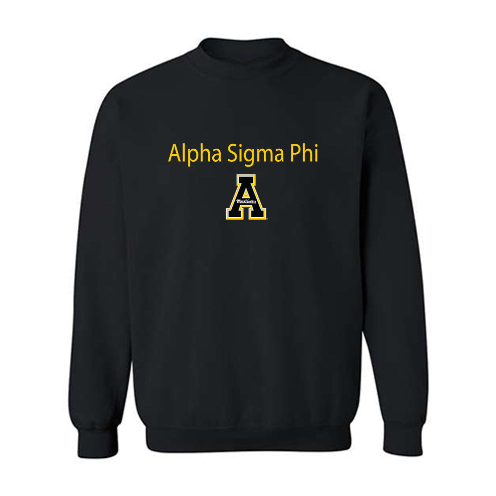 App State - Alpha Sigma Phi - Crewneck Sweatshirt-0