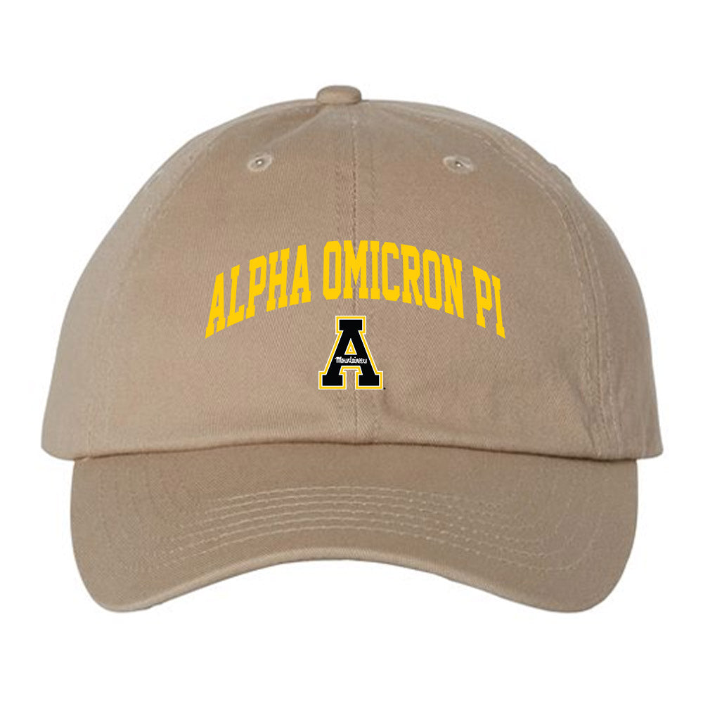 App State - Alpha Omicron Pi - Dad Hat-0