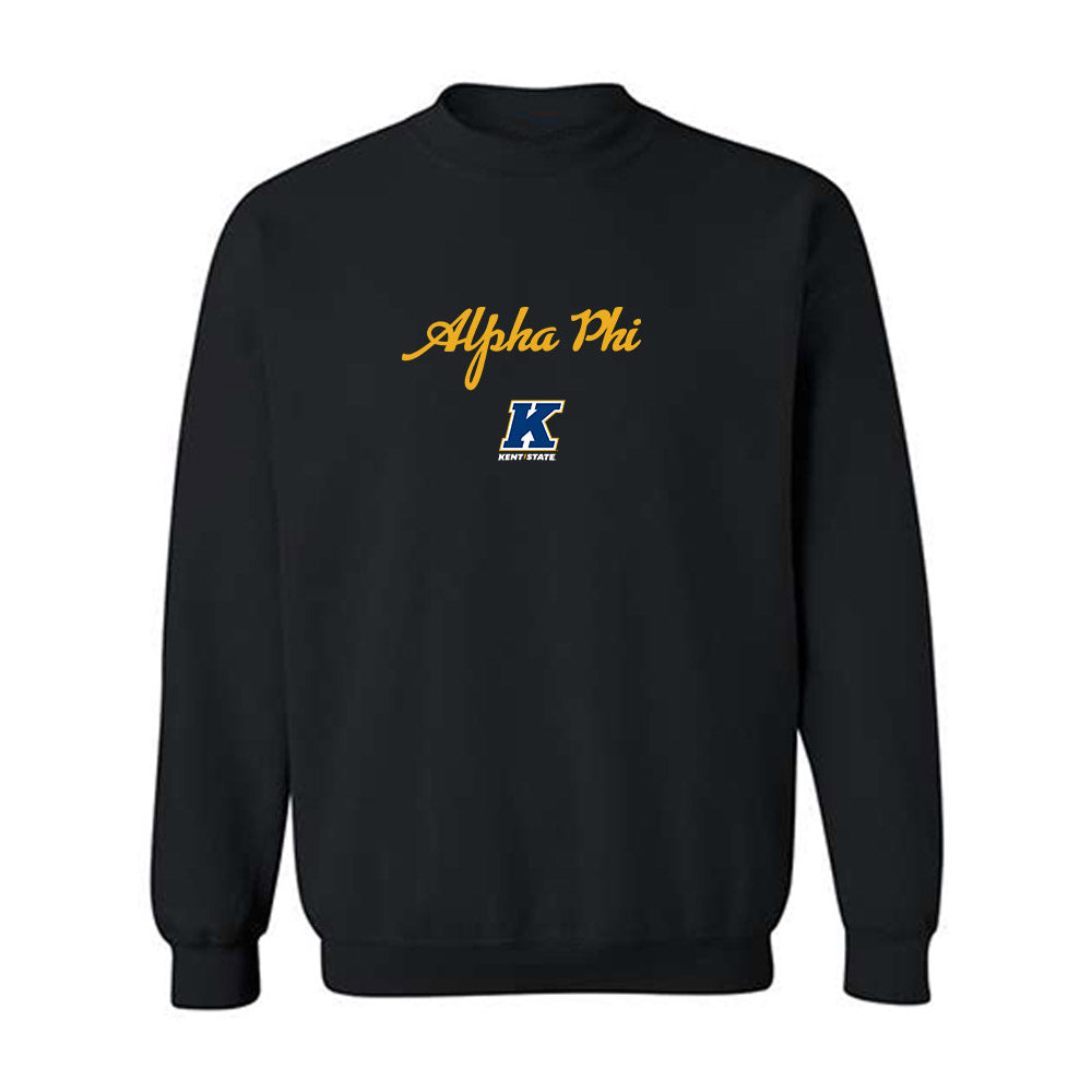 Kent State - Alpha Phi - Crewneck Sweatshirt-0
