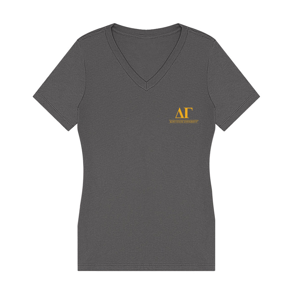 Kent State - Delta Gamma - Women's V-Neck T-Shirt-0
