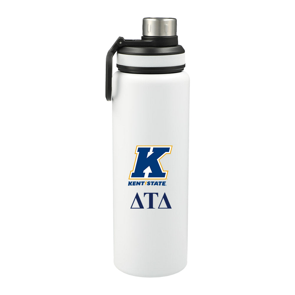 Kent State - Delta Tau Delta - 32oz Stainless Steel Bottle-0