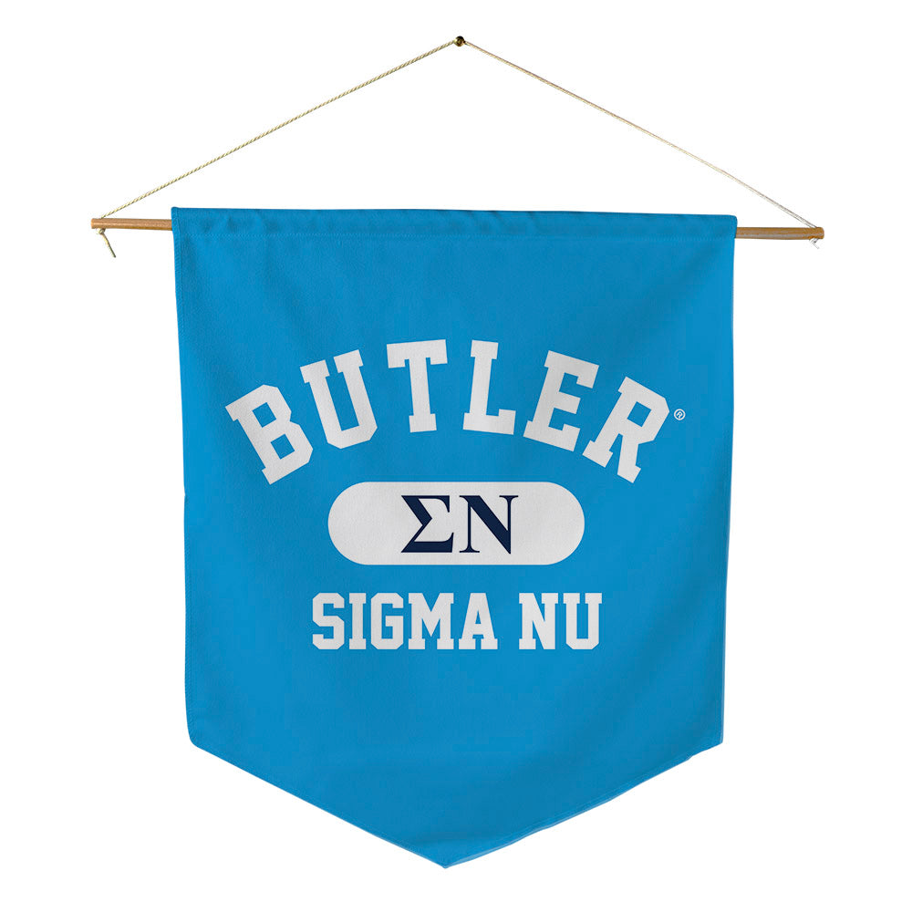 BU - Sigma Nu - Pennant - 18" x 21"-0