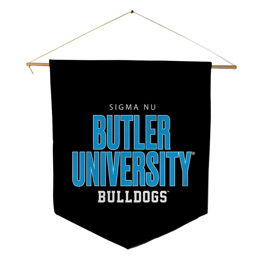BU - Sigma Nu - Pennant - 18" x 21"-0