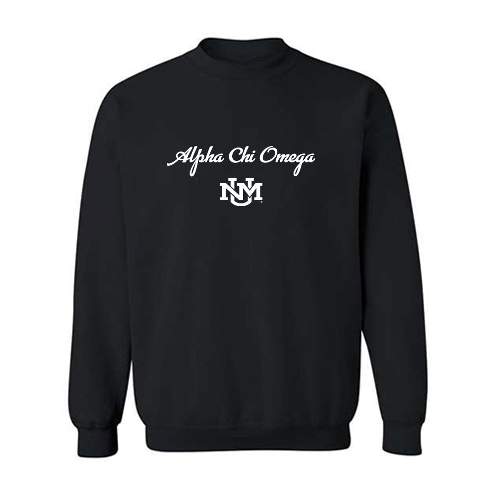 New Mexico - Alpha Chi Omega - Crewneck Sweatshirt-0