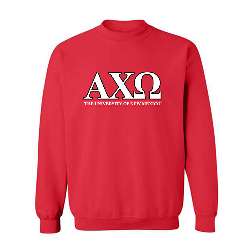 New Mexico - Alpha Chi Omega : - Crewneck Sweatshirt-0
