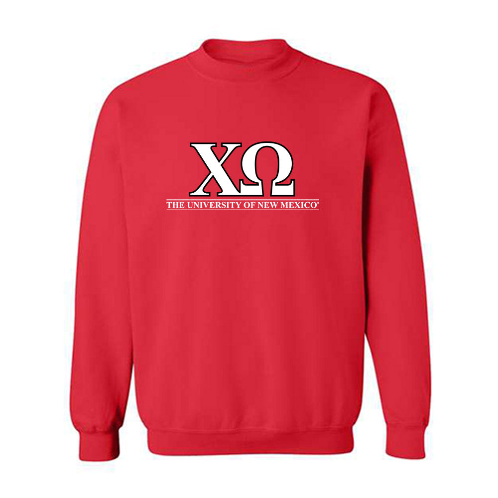 New Mexico - Chi Omega : - Crewneck Sweatshirt-0