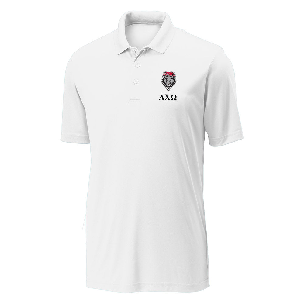 New Mexico - Alpha Chi Omega : - Activewear Polo Shirt-0