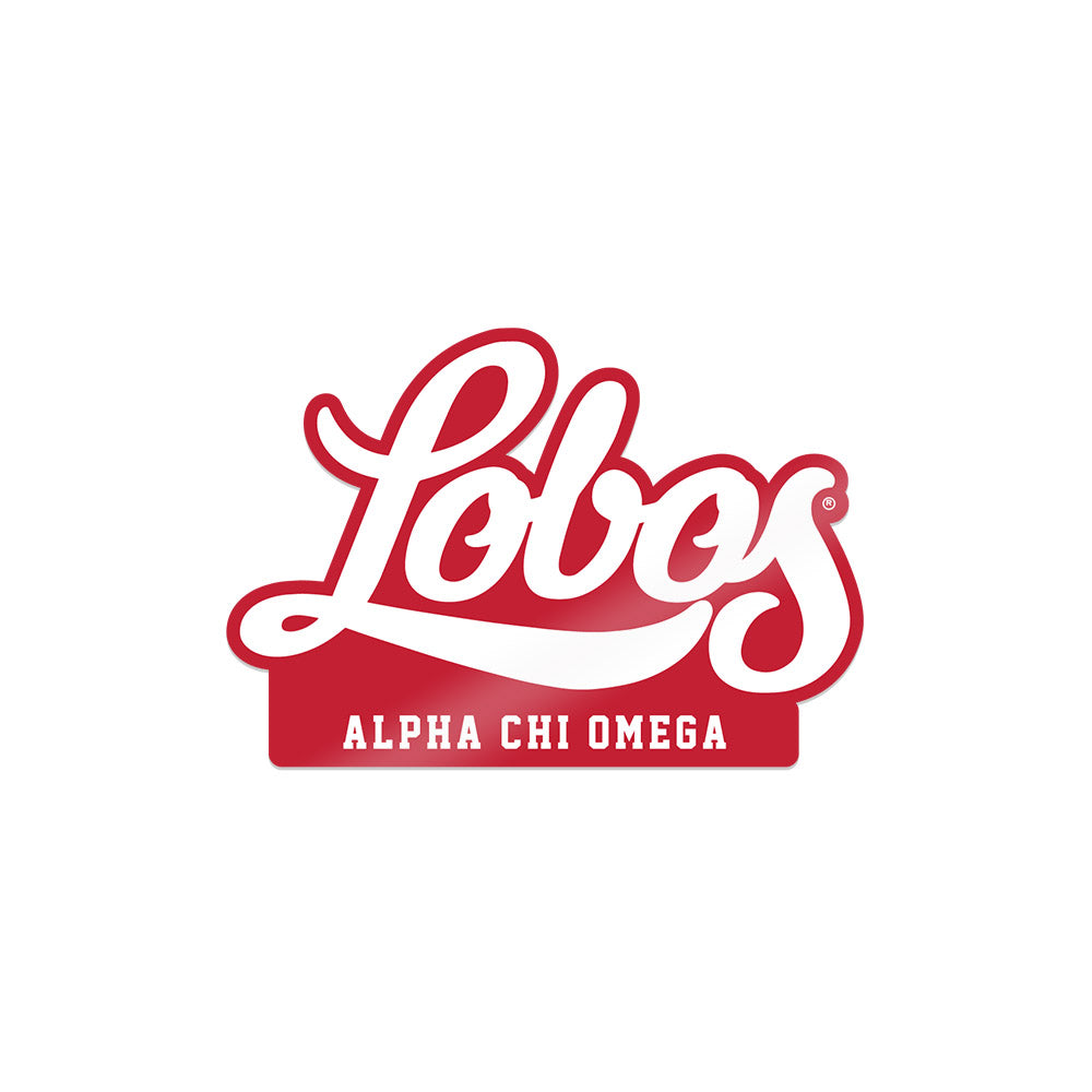 New Mexico - Alpha Chi Omega : - Sticker-0