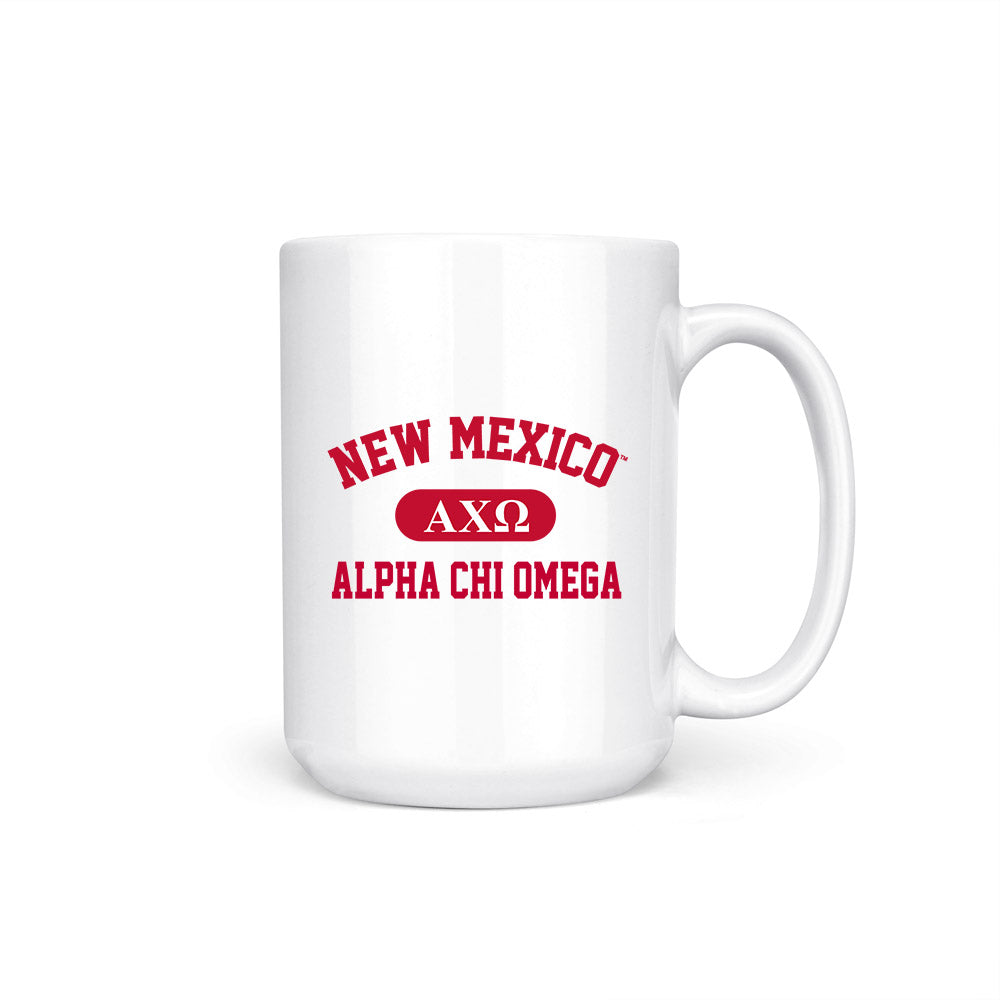 New Mexico - Alpha Chi Omega - Coffee Mug-0