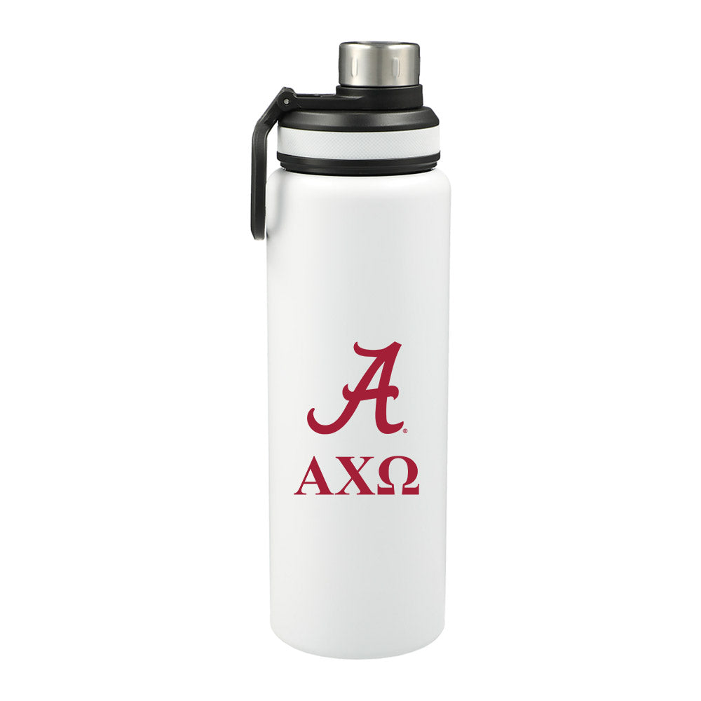 Alabama - Alpha Chi Omega - 32oz Stainless Steel Bottle-0