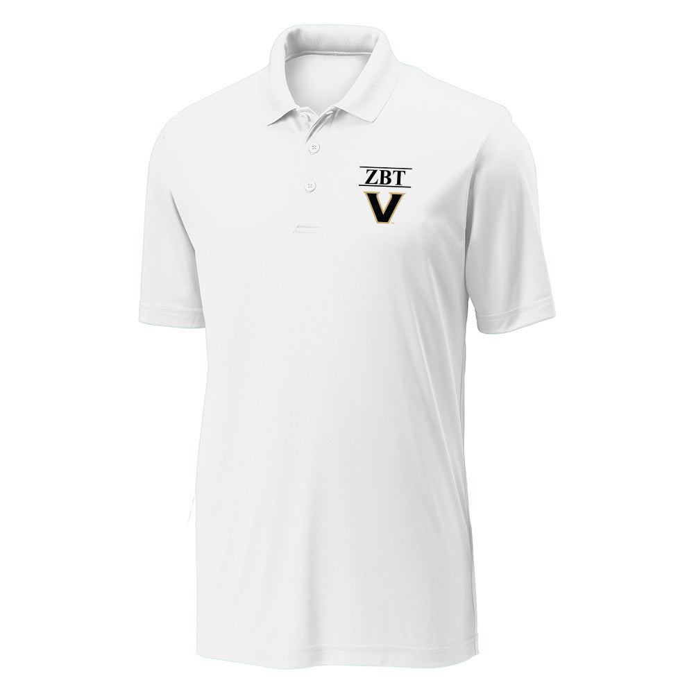 Vanderbilt - Zeta Beta Tau - Activewear Polo Shirt-0