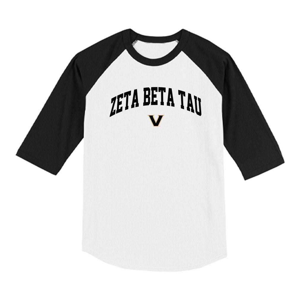 Vanderbilt - Zeta Beta Tau - Raglan Shirt-0
