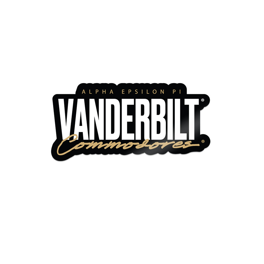 Vanderbilt - Alpha Epsilon Pi - Sticker-0
