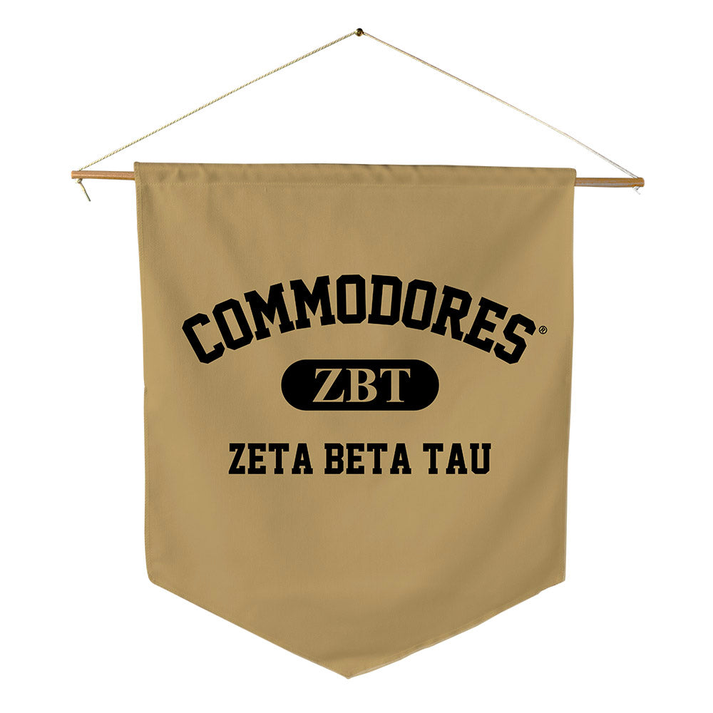 Vanderbilt - Zeta Beta Tau - Pennant - 18" x 21"-0