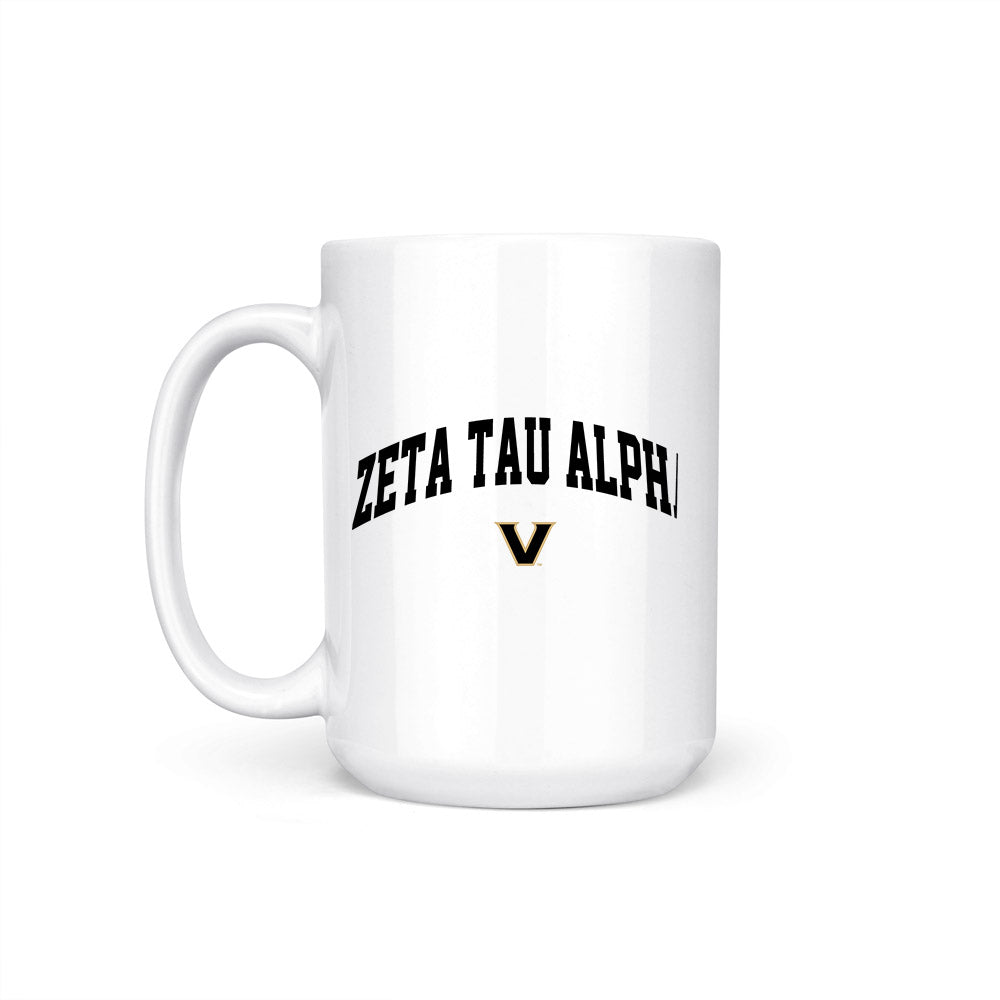 Vanderbilt - Zeta Tau Alpha - Coffee Mug-1
