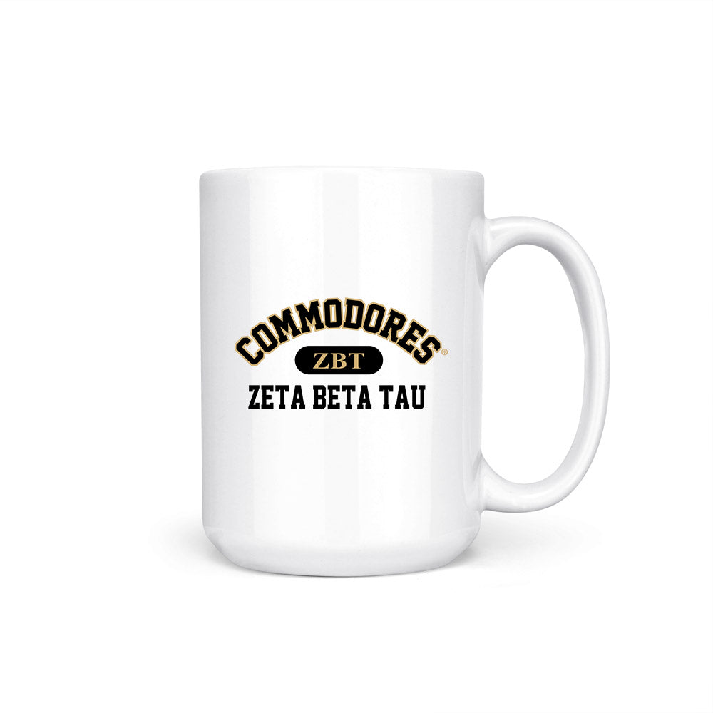 Vanderbilt - Zeta Beta Tau - Coffee Mug-0