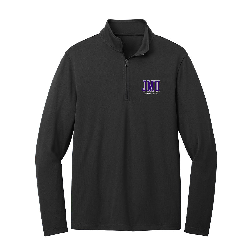 JMU - Sigma Phi Epsilon - Lightweight Quarter Zip Jacket-0