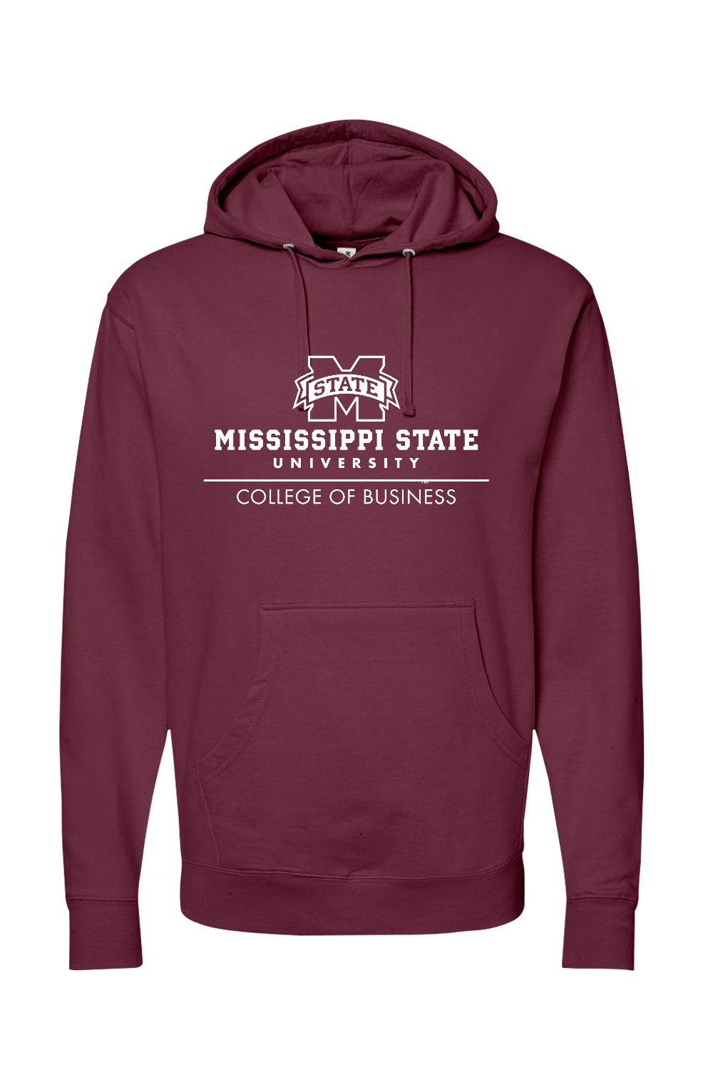 トップス BP/MS COLLEGE LOGO ZIP Mississippi State University - College of Business – College Thread