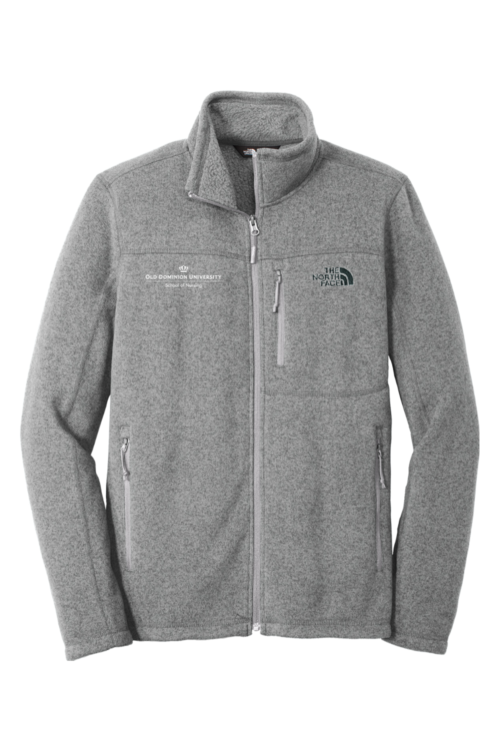 Old Dominion University School of Nursing North Face Sweater Fleec College Thread