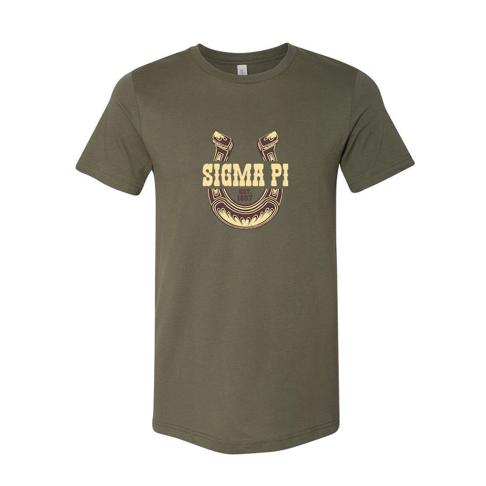 Sigma Pi New Era Graphite Baseball Jersey M / Sigma Pi