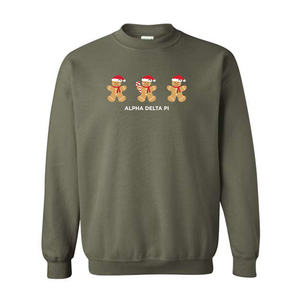 Alpha Delta Pi// Gingerbread Crew Sweatshirt