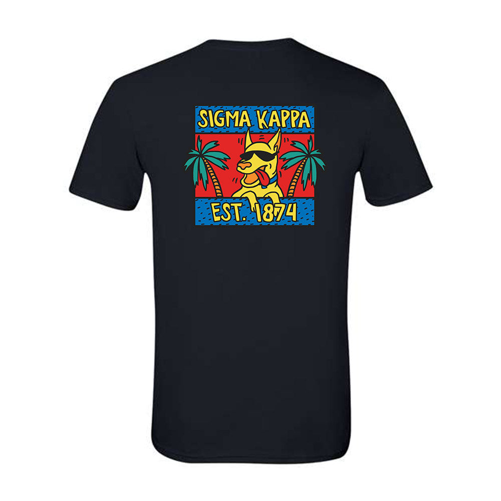Sigma Kappa // Beach Dog Tee – College Thread