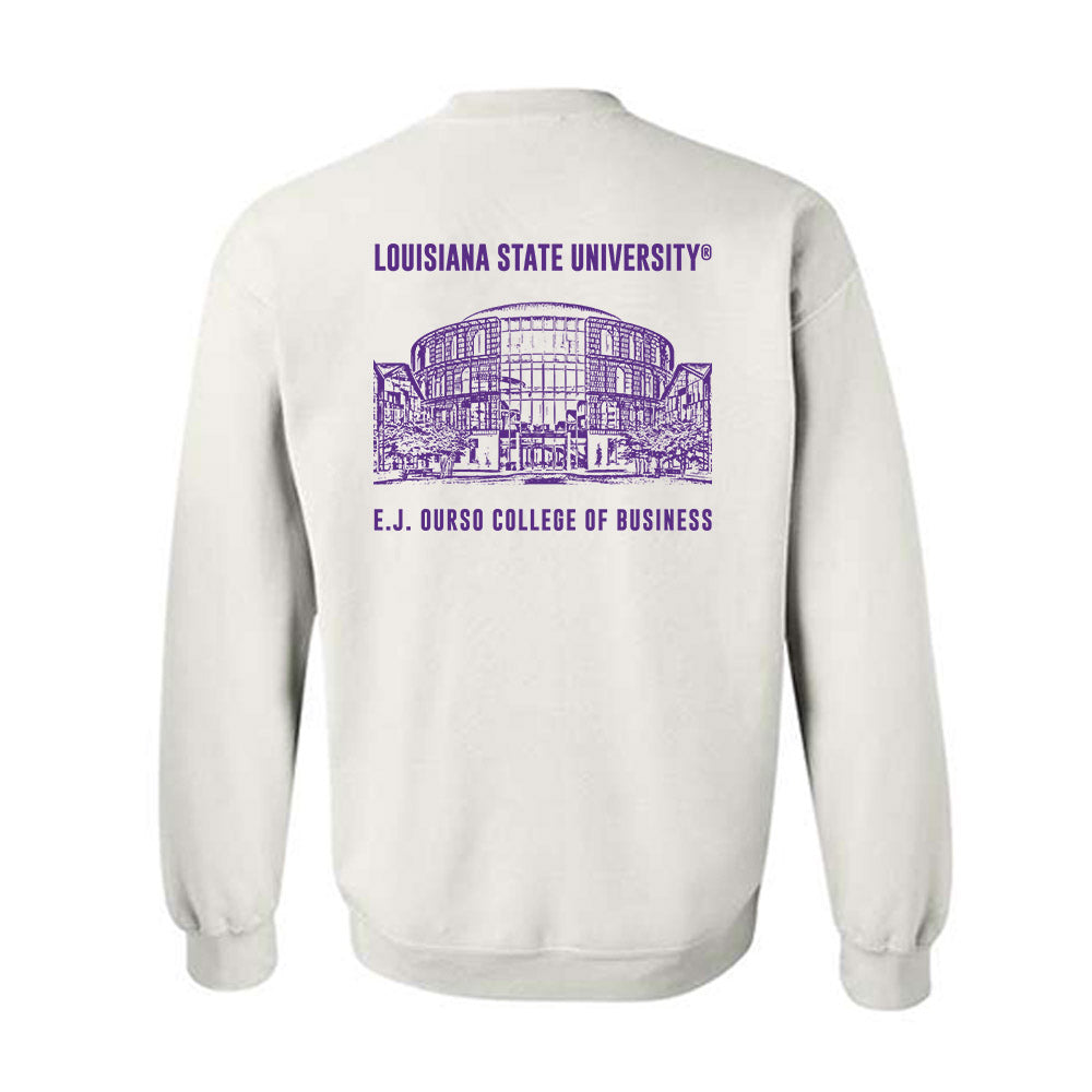 White Label DTG Louisiana State University - E. J. Ourso College of Business - Campus - Long Sleeve Sport Grey / Large