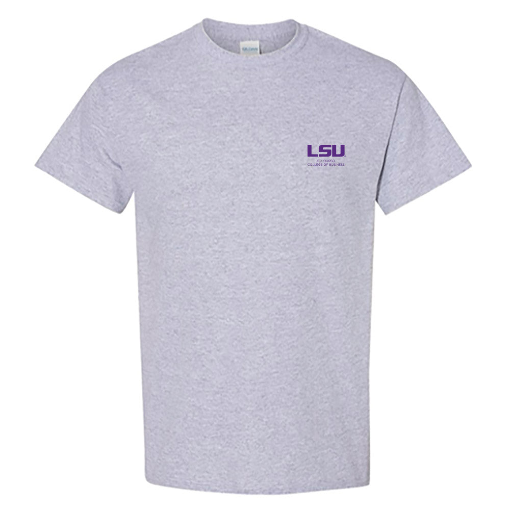 White Label DTG Louisiana State University - E. J. Ourso College of Business - Campus - Long Sleeve Sport Grey / Large